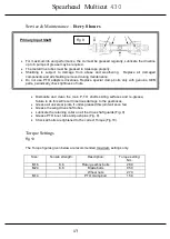 Preview for 18 page of Spearhead MULTICUT 430 Handbook