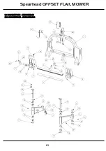 Предварительный просмотр 21 страницы Spearhead Q1200-OS Handbook & Parts Manual