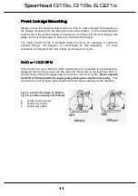 Предварительный просмотр 11 страницы Spearhead Q15S Handbook & Parts Manual