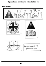 Предварительный просмотр 36 страницы Spearhead Q15S Handbook & Parts Manual