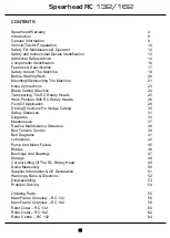 Preview for 6 page of Spearhead RC 132 Handbook & Parts Book