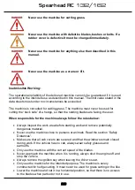 Preview for 29 page of Spearhead RC 132 Handbook & Parts Book