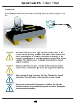 Preview for 48 page of Spearhead RC 132 Handbook & Parts Book