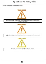 Preview for 52 page of Spearhead RC 132 Handbook & Parts Book