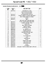 Preview for 57 page of Spearhead RC 132 Handbook & Parts Book