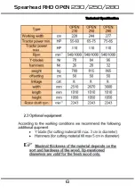 Preview for 6 page of Spearhead RHD OPEN 230 Handbook & Parts Manual