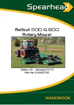 Preview for 1 page of Spearhead Rollicut 500 Handbook