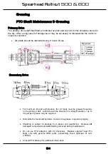 Preview for 34 page of Spearhead Rollicut 500 Handbook