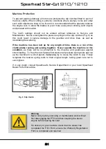 Preview for 21 page of Spearhead Starcut 1210 Handbook