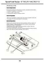 Preview for 12 page of Spearhead Swipe E150 Handbook