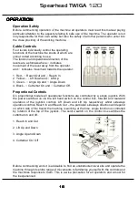 Preview for 17 page of Spearhead TWIGA 120 Handbook