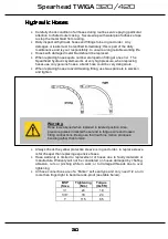 Предварительный просмотр 31 страницы Spearhead TWIGA 320 Handbook