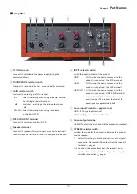 Предварительный просмотр 11 страницы SPEC Designer Audio RPA-MG1000 Operation Manual