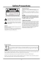 Preview for 3 page of SPEC Designer Audio RSA-F33EX Operation Manual