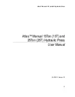 Предварительный просмотр 3 страницы Specac Atlas 15T User Manual