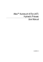 Предварительный просмотр 3 страницы Specac Atlas Autotouch 40T User Manual