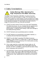 Preview for 10 page of Specac Atlas GS15800 User Manual