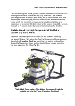 Preview for 19 page of Specac Atlas GS15800 User Manual