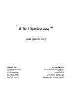 Preview for 48 page of Specac Atlas GS15800 User Manual