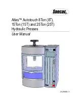 Specac Atlas Power 15Ton User Manual предпросмотр