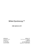 Preview for 16 page of Specac GS12000 Series User Manual