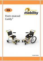 Special mobility Caddy3 User Manual preview