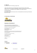 Предварительный просмотр 11 страницы Special mobility Caddy3 User Manual