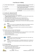 Preview for 13 page of Special mobility e-Mobby User Manual