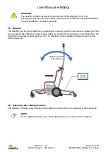 Preview for 15 page of Special mobility e-Mobby User Manual