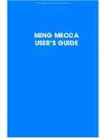 Preview for 3 page of Special Stage Systems MING MECCA User Manual