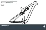 Предварительный просмотр 1 страницы Specialized EPIC EVO User Manual