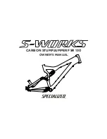 Specialized S-Works Carbon Stumpjumper FSR 130 Owner'S Manual предпросмотр