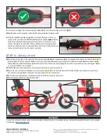 Предварительный просмотр 4 страницы Specialized SAGAN HOTWALK Assembly And Set-Up Manual