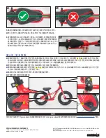 Предварительный просмотр 12 страницы Specialized SAGAN HOTWALK Assembly And Set-Up Manual