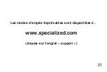 Предварительный просмотр 34 страницы Specialized SpeedZone Elite Owner'S Manual