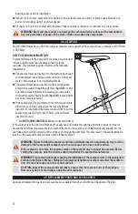 Preview for 7 page of Specialized Turbo Como User Manual