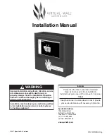 Specified Air Solutions VIRTUAL WALL Installation Manual preview