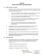 Preview for 17 page of Specified Controls SC-Z20 Installation Manual