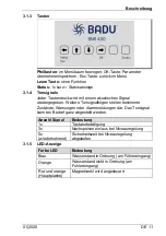 Preview for 13 page of Speck pumpen BADU BNR 400 Operation Manual