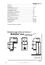 Предварительный просмотр 15 страницы Speck pumpen Badu Jet V2 Active Installation, Mounting And Operating Instructions