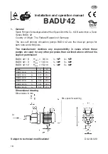 Предварительный просмотр 20 страницы Speck pumpen BADU Tec 42 Installation And Operation Manual