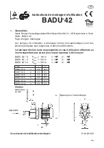 Предварительный просмотр 37 страницы Speck pumpen BADU Tec 42 Installation And Operation Manual