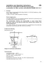 Preview for 16 page of Speck pumpen Badu Tec Badu-tronic 93 Installation And Operation Manual