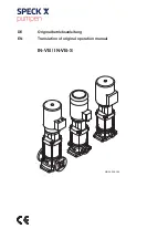 Preview for 1 page of Speck pumpen IN-VB Translation Of Original Operation Manual