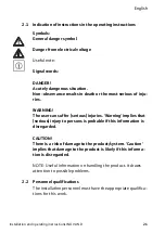 Preview for 25 page of Speck pumpen INOVA ND 25/40 Installation And Operating Instructions Manual