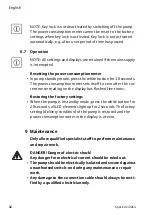 Preview for 36 page of Speck pumpen INOVA ND 25/40 Installation And Operating Instructions Manual