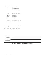 Preview for 2 page of Speck pumps Badu EcoM3 Installation, Operating And Service Manual