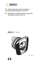 Speck pumps BADU JET Operation Manual preview