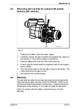 Предварительный просмотр 59 страницы Speck BADU Translation Of Original Operation Manual