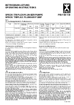 Speck P55/150-130 Operating Instructions preview